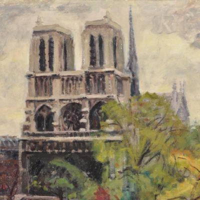 Paris, Notre Dame, 1958